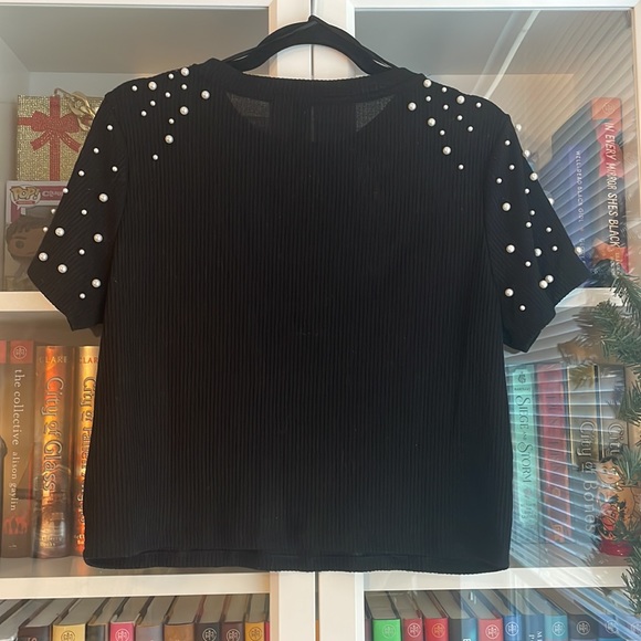 PEARL DETAIL H&M TOP SIZE L - Picture 5 of 5